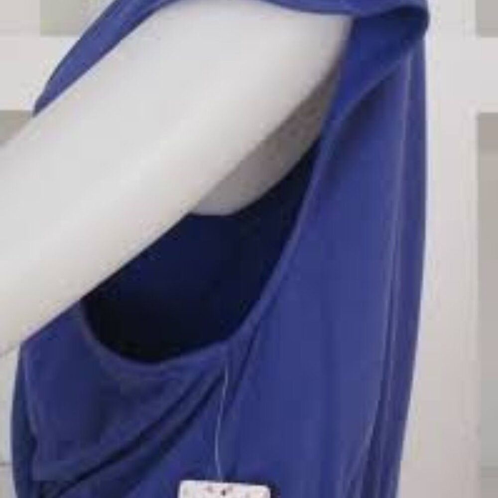 Free People NWT Blue Cobalt Wrap Front Dress Size S Women's $128 MSRP - Picture 4 of 5